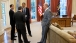 President Obama Talks With Advisors in the Oval Office