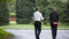 The President walks with Denis McDonough 090315