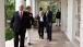 President Barack Obama Shares A Laugh With Jean Meyer