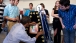 President Barack Signs "Skrappy" the Robot 