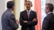 President Obama Talks With Sec. Lew And Jeffrey Zients