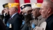 Guests Salute During A Veterans Day