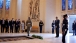 President Barack Obama Lays A Wreath