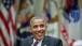 President Barack Obama Shares a Laugh