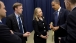 President  Obama Talks With Secretary Clinton At The U.S.-ASEAN Summit 