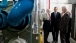 President Obama and Former President Clinton Tour Building