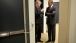 President Obama And Prime Minister Harper Talk Backstage