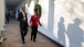 President Obama and National Security Advisor Rice on the Colonnade