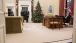 President Barack Obama Talks On The Phone In The Oval Office