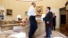 President Barack Obama Talks With Ricardo Zuniga
