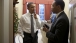 President Obama talks with Rob Nabors