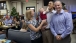 Eight-month-old Cooper Wall Wagner grabs President Obama