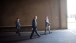 Secretary LaHood and Justin Nisly Walk at the Port of West Sacramento