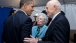 President Obama talks with former Senator John Glenn