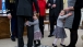 Three-year-old Lilah Steadman Embraces President Obama in the Oval Office