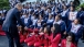 President Obama Greets the Tennessee State University Marching Band