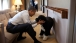 President Barack Obama Plays With Bo