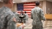First Lady Michelle Obama Has Lunch With Soldiers