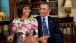 President Barack Obama and First Lady Michelle Obama record a message for ABC "Good Morning America" anchor Robin Roberts