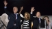 Vice President Joe Biden, Dr. Jill Biden, and new U.S. Ambassador to Chile, Mike Hammer, wave