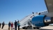 Vice President Joe Biden waves as he boards Air Force Two