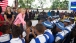 Dr. Jill Biden and granddaughter Finnegan Biden shake hands