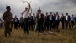 Vice President Joe Biden and Mongolian Prime Minister Sukhbaatar Batbold Try Archery in Mongolia