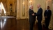 Vice President Joe Biden greets Panamanian President Ricardo Martinelli
