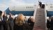 Vice President Joe Biden waves goodbye to U.S. Ambassador Caroline Kennedy