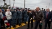 Vice President Joe Biden Arrives at a Homecoming Ceremony for the USS Gettysburg
