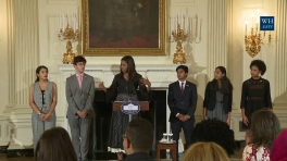 First Lady Michelle Obama Honors the 2016 Class of the National Student Poets Program