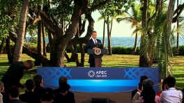 President Obama Holds a Press Conference at the APEC Summit