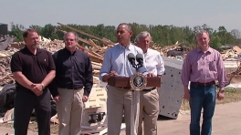 President Obama Speaks on Disaster Recovery Efforts in Arkansas