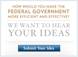 Submit Your Ideas for Government Reform