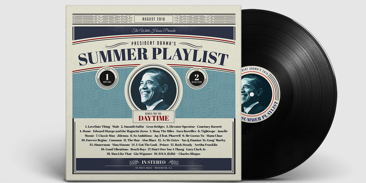 Listen to President Obama's Summer Playlist whitehouse.gov