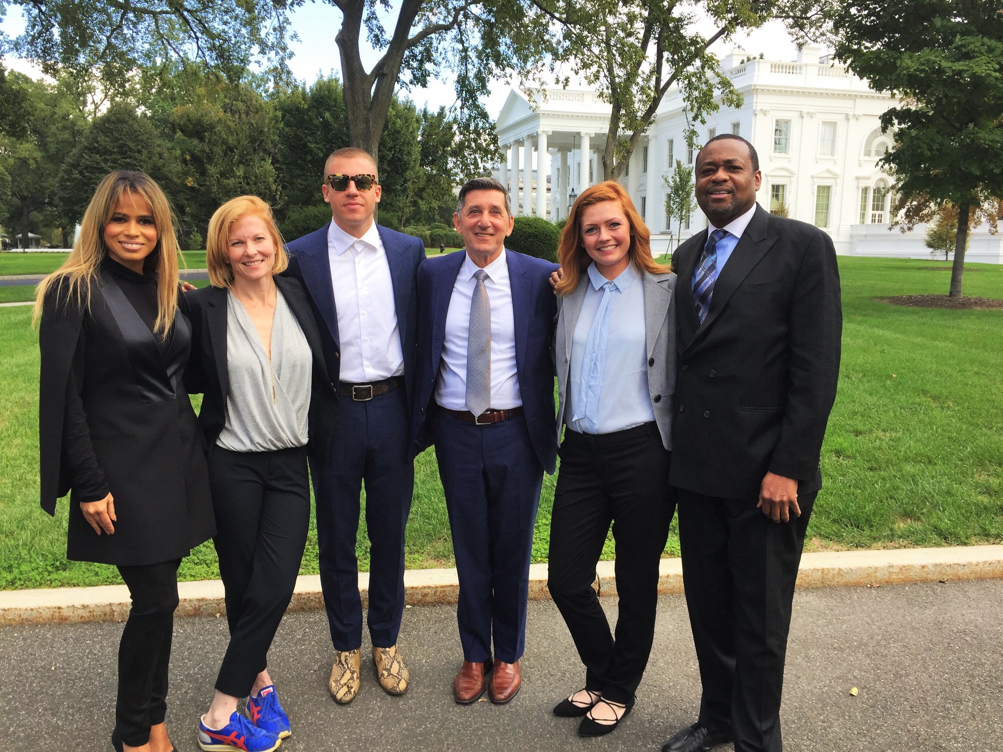 Macklemore visits the White House to premiere new documentary