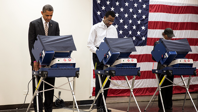 President Obama on Election Day