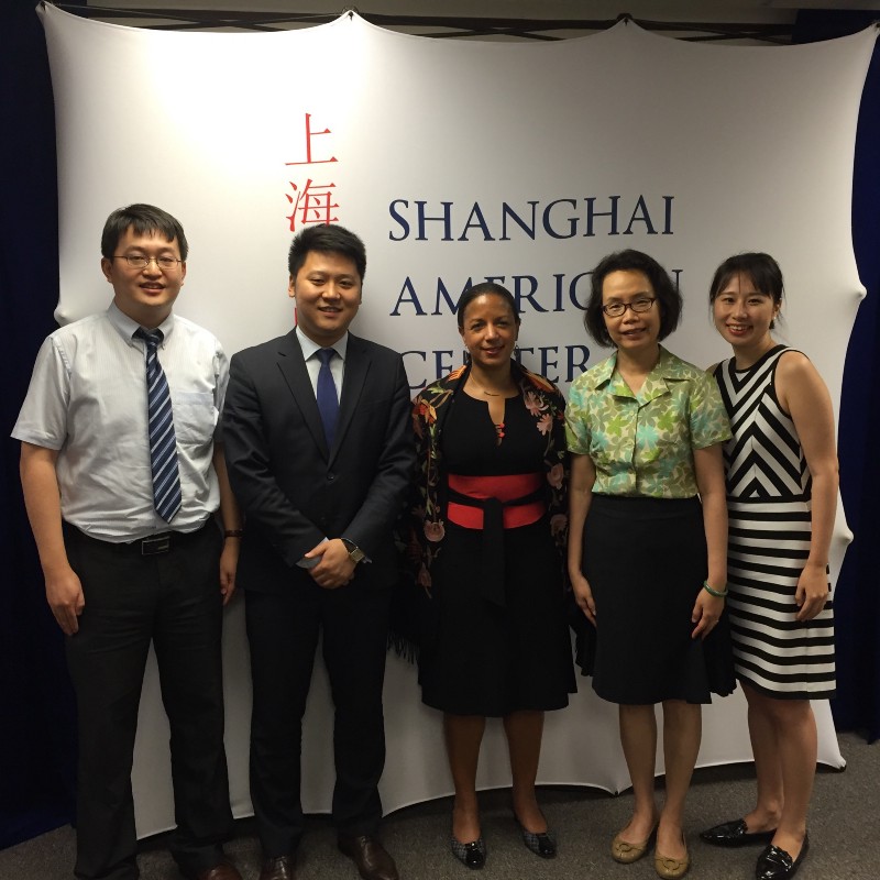 Ambassador Rice with civil society members activists in China