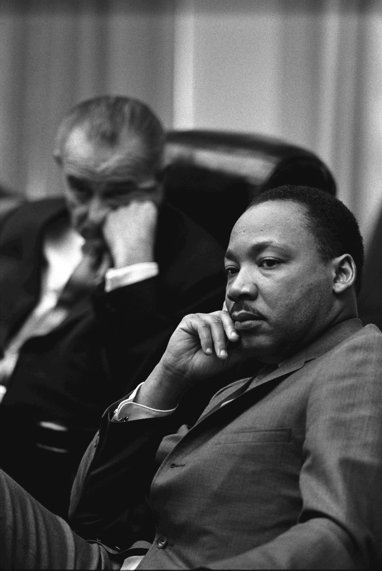 LBJ and MLK
