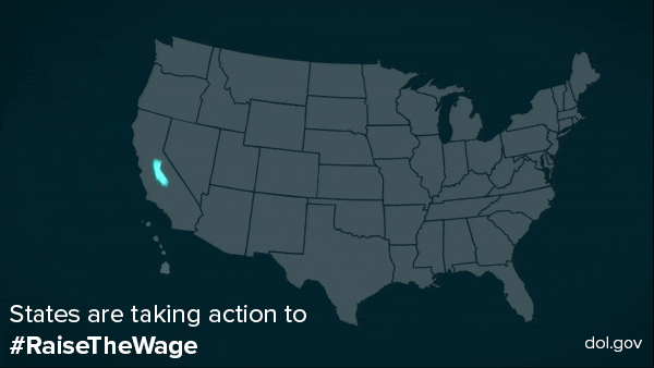 State are taking action to raise the wage