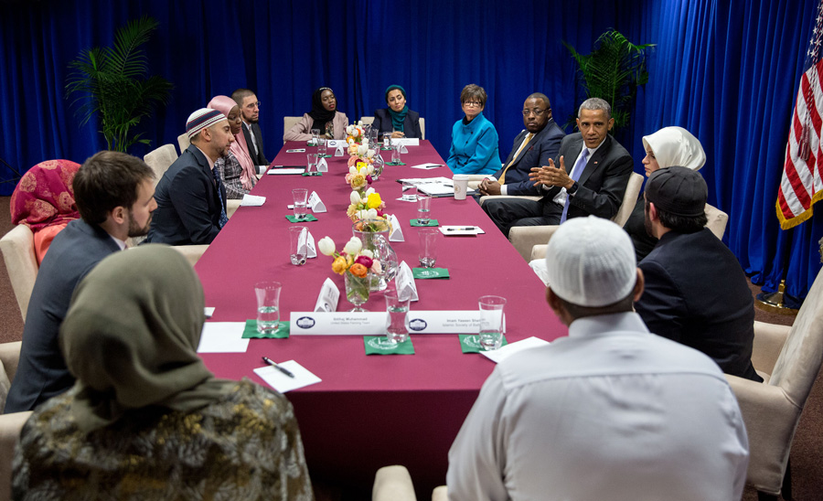 President Obama at the Islamic Society of Baltimore