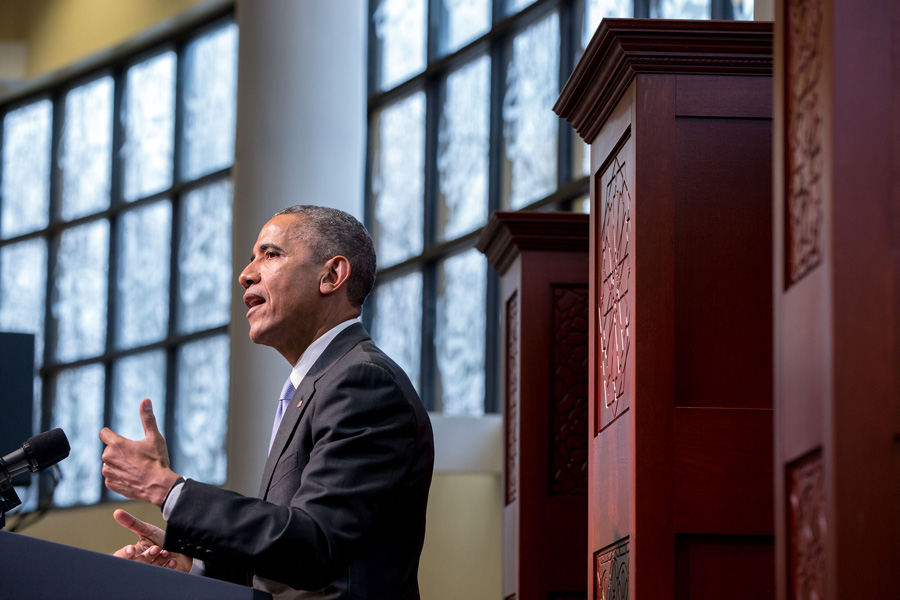 President Obama at the Islamic Society of Baltimore