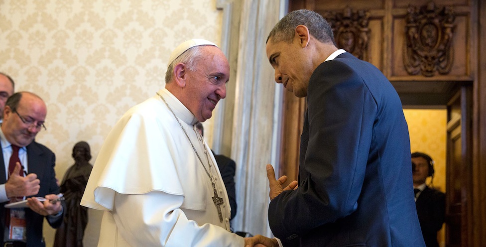 President Obama and His Holiness Pope Francis