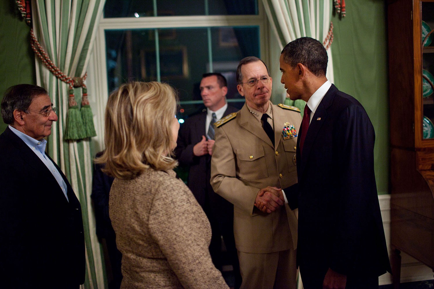 Situation Room Osama Bin Laden Killed Barack Obama PHOTO Hillary Clinton Biden 