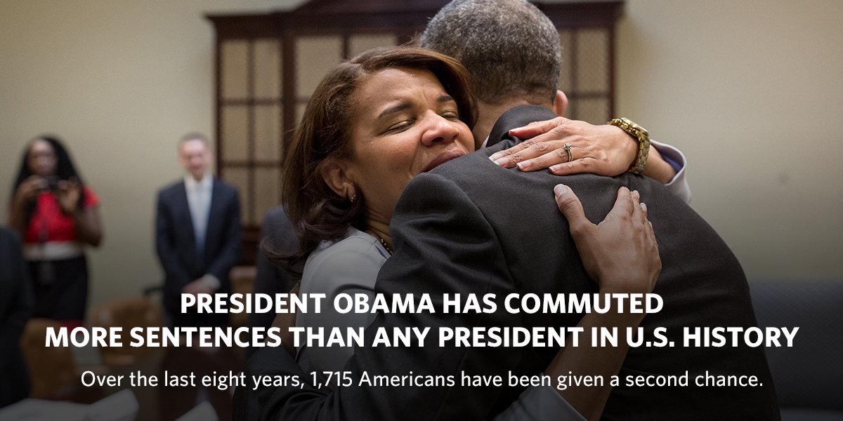 Most commutations of any president in history