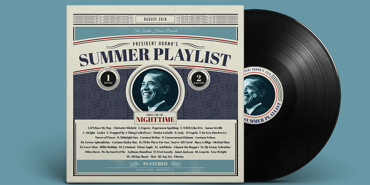 President Obama's 2016 Summer Playlist: Nighttime